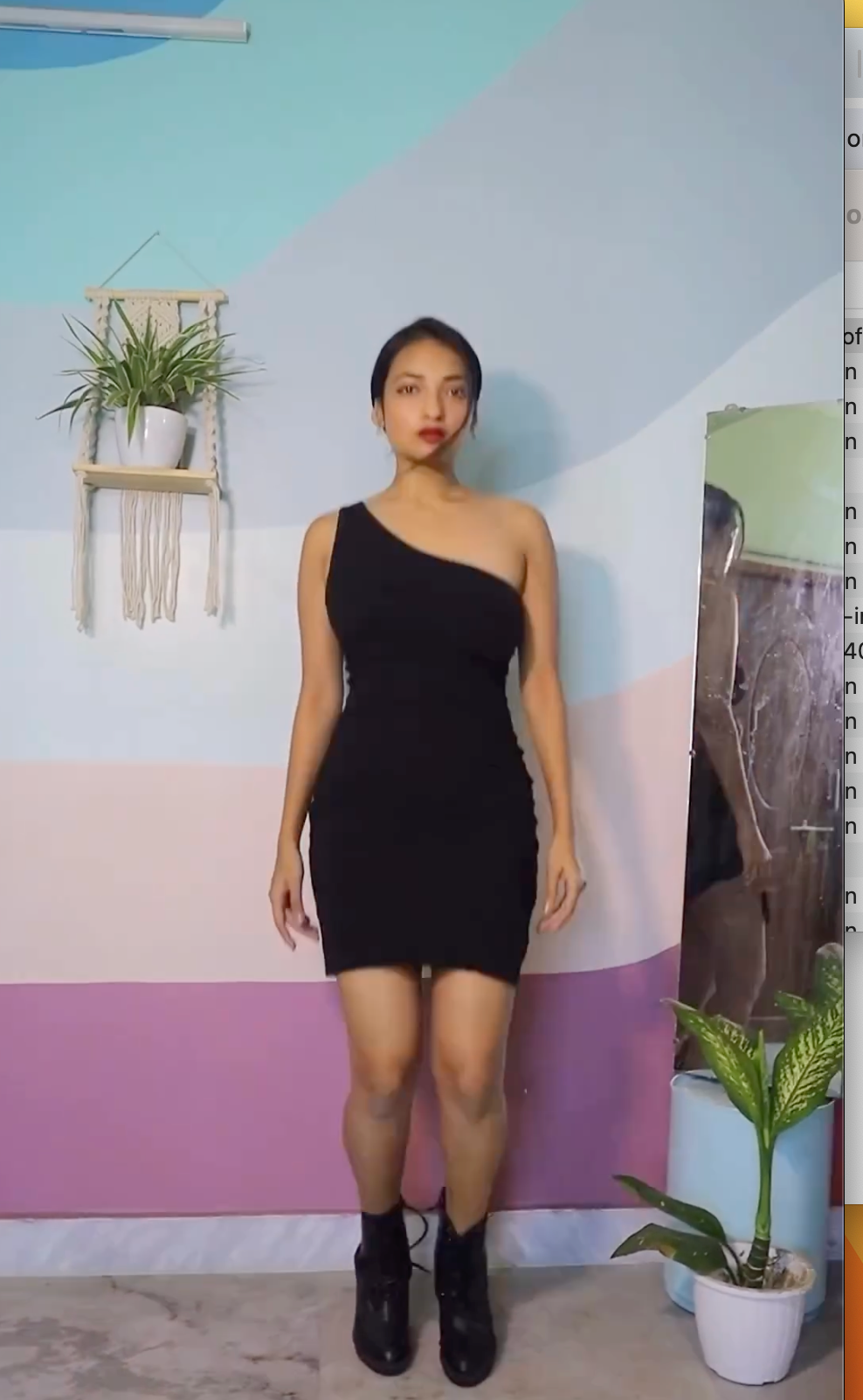 Built In Bra and Shapewear One Shoulder Short Black BodyGlove Dress